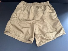 Vintage Gold Swim Trunks Youth Boys Lined Youth Medium  S108 