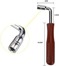 Piano Tuning Kit, Professional Piano Tuner Tools Metal Rubber Tuning Mute Kit...