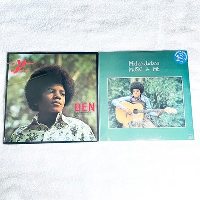 (2) SEALED LP's - Michael Jackson ''Ben'' , ''Music & Me'' Original 1970's Pressings