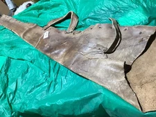 Vtg leather Wester Rifle Scabbard,50 OAL,Unmarked~AVG+🤠H9.20.25