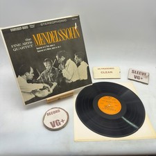 Felix Mendelssohn-Bartholdy, - Quartet In E Flat, Opus 12 VG+/VG+ 0 Ultrasonic