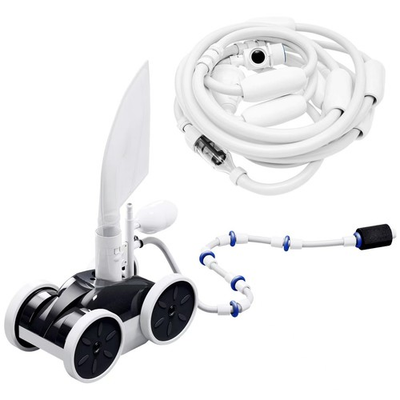 #ad MAKHOON UPGRADE POOL PRESSURE SIDE SWEEPER PROFESSIONAL SOLUTION BLACK WHITE $324.20