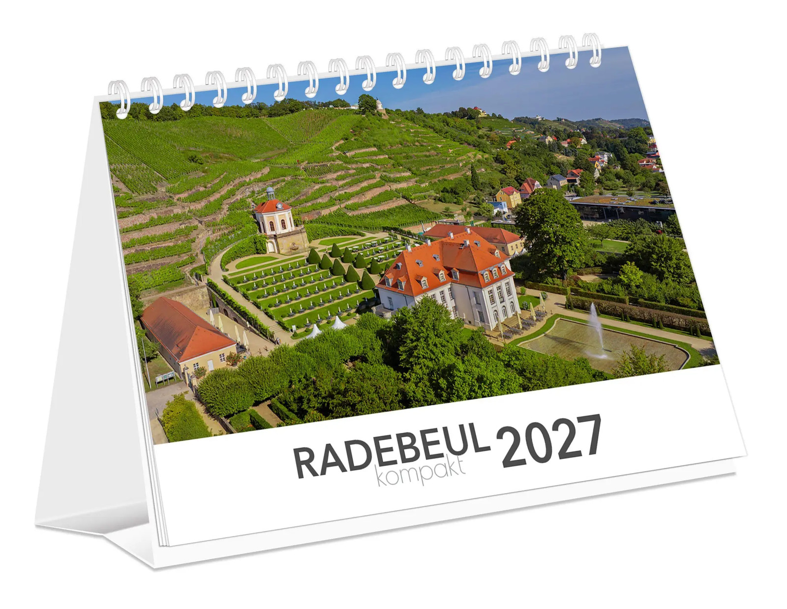 K4 Mehrfarbig Kalender, Radebeul Kompakt 2027 (A5) - Bild 3