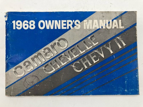 68 Camaro Chevelle Chevy II Owner's Manual Protection Plan Second US Printing - Picture 2 of 7
