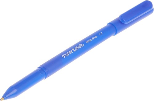 Paper Mate Ballpoint Pens, Write Bros. Blue Ink 60 Count (Pack of 1), - Picture 4 of 8