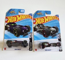 2025 Hot Wheels HW50 Concept Purple #70/250 Rod Squad 6/10 & black lot 2