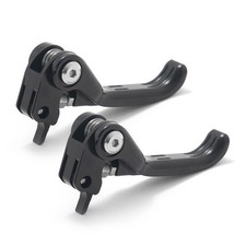 Black Aluminum CNC Hydraulic Brake Lever Set For Shimano Deore XT M8100 M8000