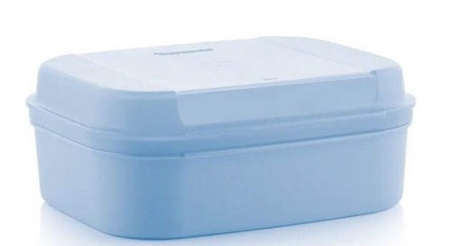 Tupperware Naschkätzchen Bellevue 1,7L Box Behälter in Himmel Blau NEU