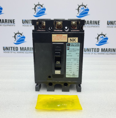 TOSHIBA P100B No-Fuse Circuit Breaker 60A 3-Pole 220V AC [ SHUNT TRIP ]