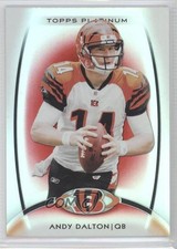 2012 Topps Platinum Ruby Andy Dalton #42 1h5
