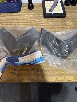 NIB Dock Edge DE1157G Outside DocKorner HD, 8-3/8'', Black DE1157G