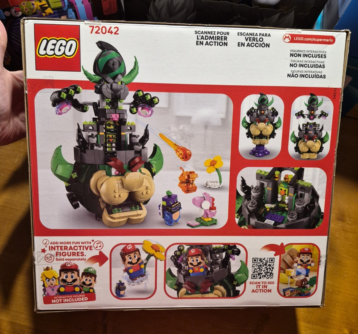 Lego Super Mario 72042 Prince Florian & Castle Bowser 1251 pieces