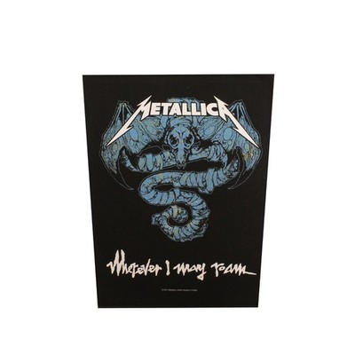 Large Metallica Wherever I May Roam Sew On Battle Jacket Patch - OFFICIAL