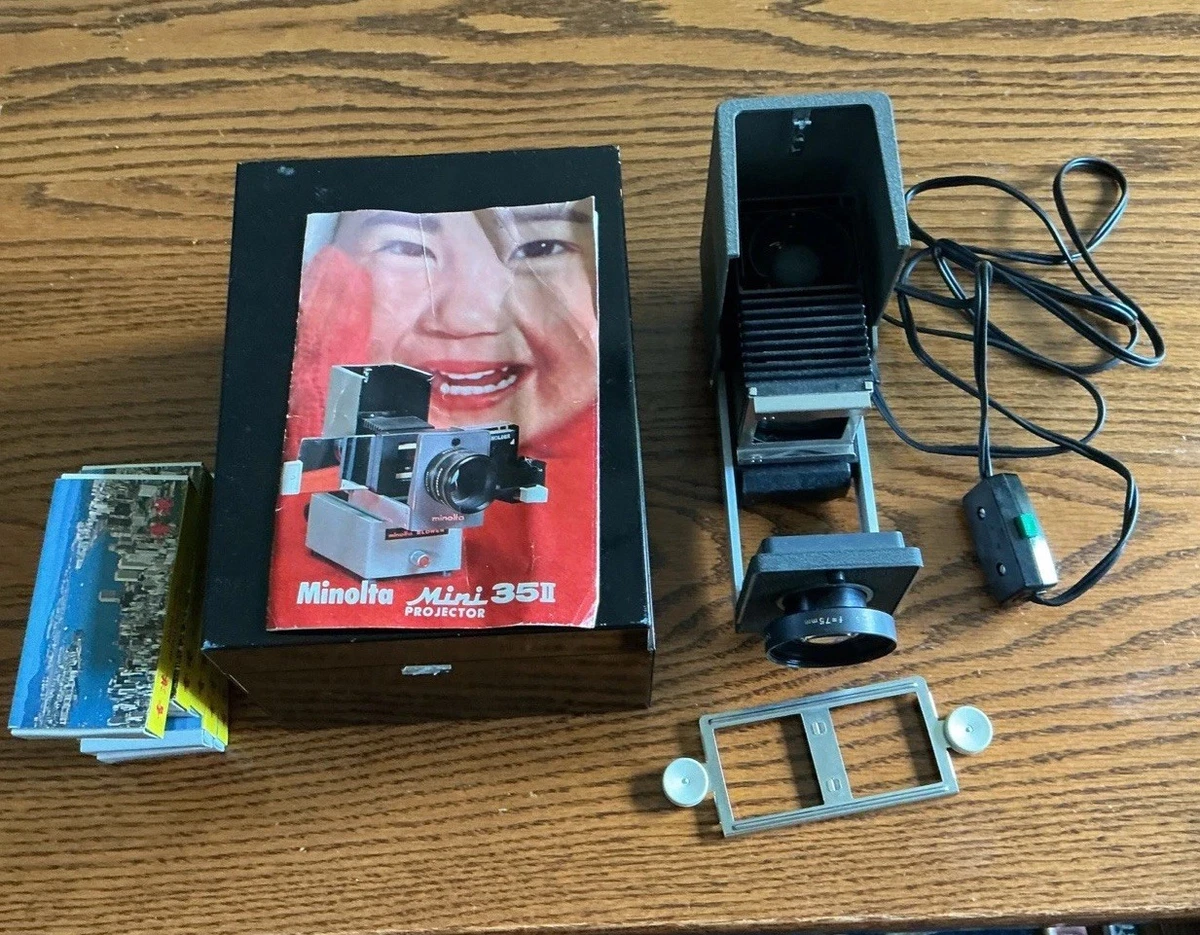 Minolta 35mm Vintage Movie Slide Projectors for sale - eBay