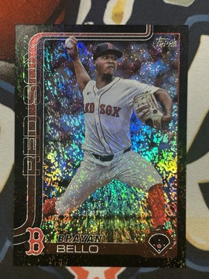 Brayan Bello 2025 Topps Series 2 Black Diamanté Foil /10 SSP Red Sox RARE