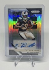 2018 Panini Prizm - Rookie Autographs Tre'Quan Smith Silver Prizm (AU, RC)