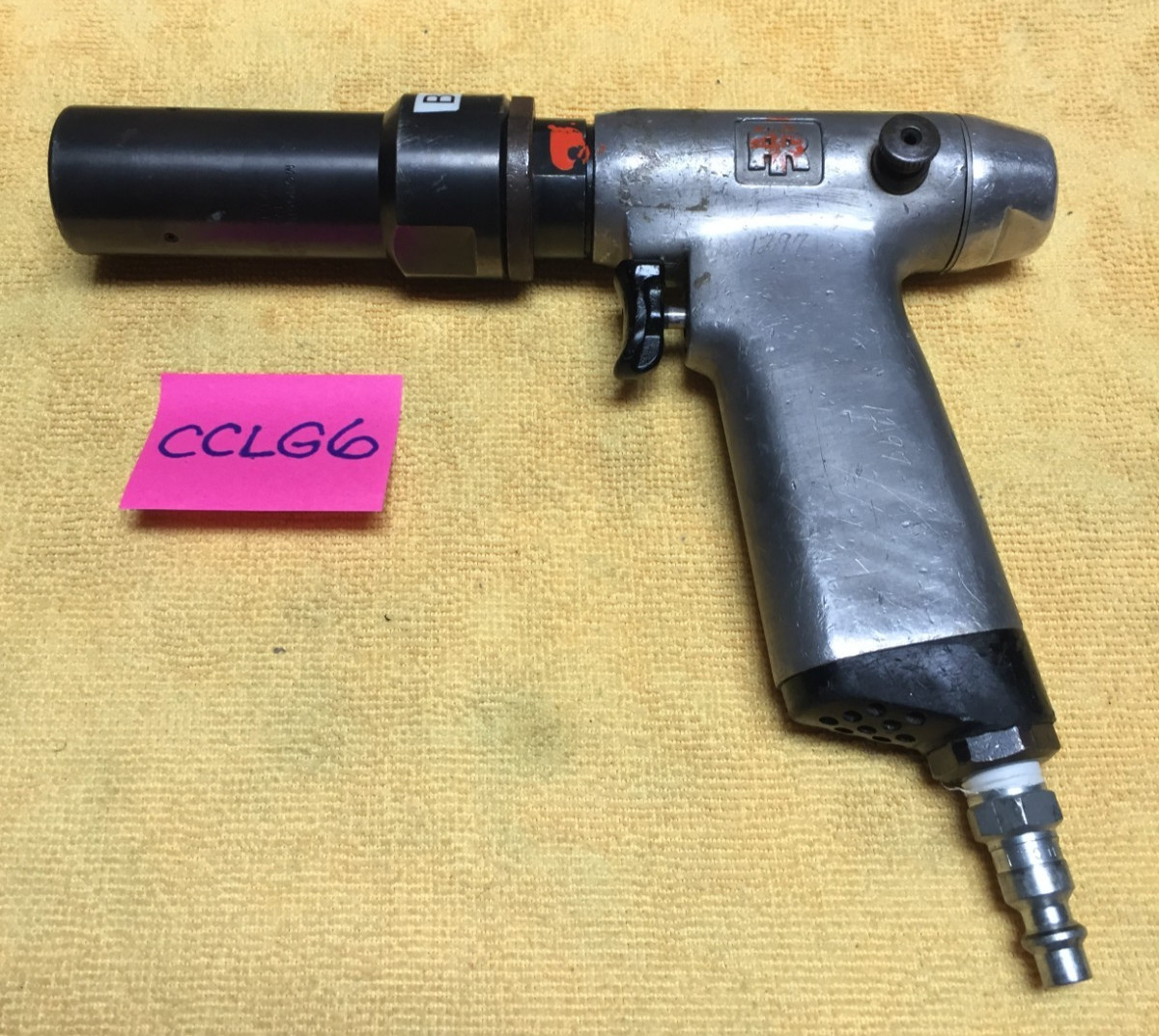 Ingersoll Rand Cylindrical Cleco Nut Runner Aircraft Tool W500-28 CCLG6