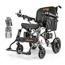 SuperHandy Electric Wheelchair- Lightweight Foldable