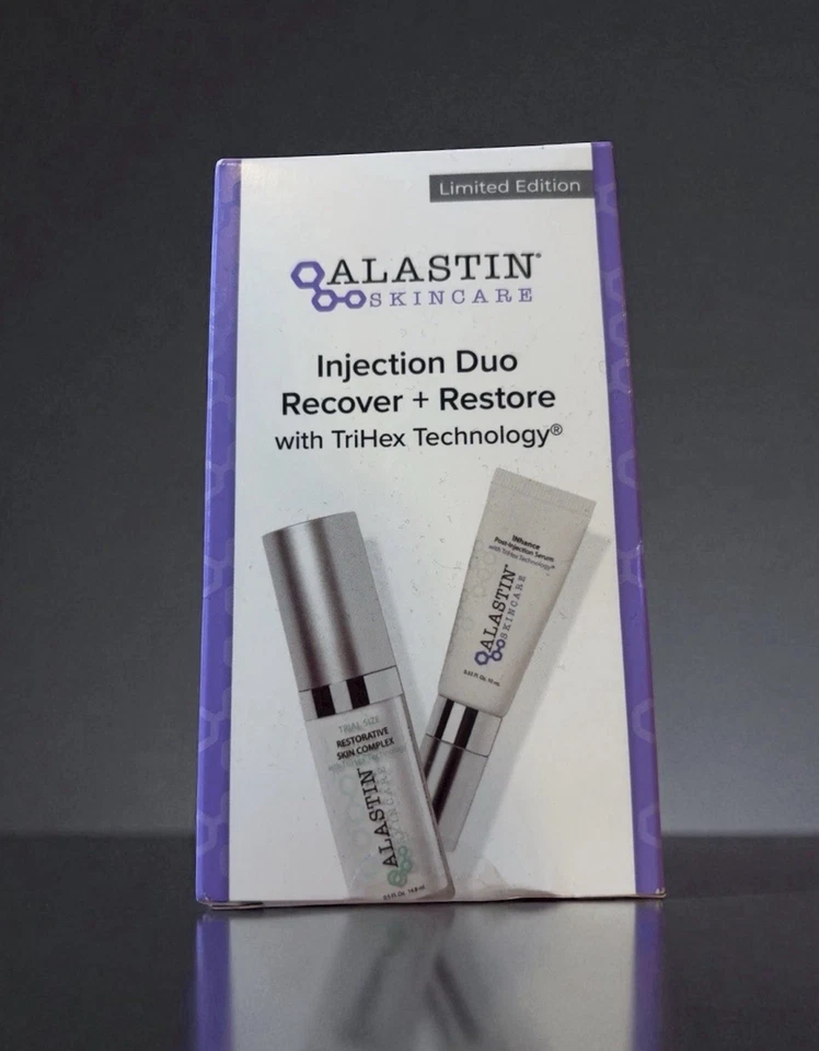 ALASTIN Skincare INJECTION DUO (RECOVER + RESTORE) 0.33 fl oz & 0.5 fl oz NIB - Image 2 of 3