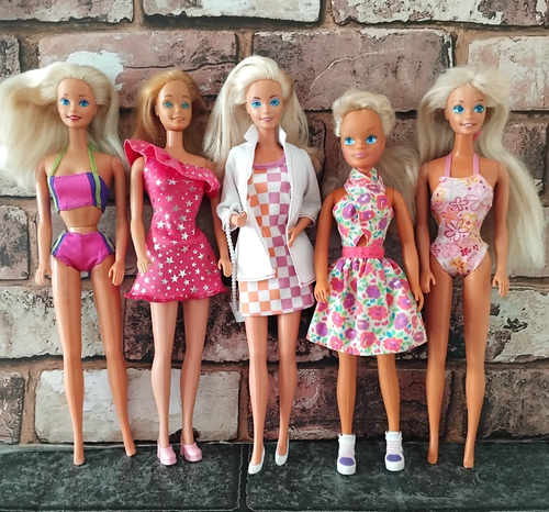 Barbie Sindy Puppe Konvolut Tahiti Glitzer Beach Doctor Mattel Hasbro 1980 1990 TLC