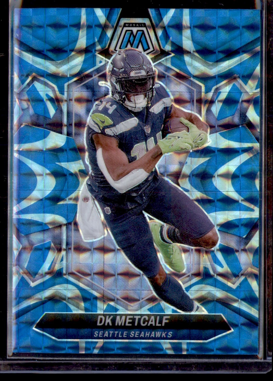 DK Metcalf Mosaic Blue Panini Mosaic - Mosaic Blue 199 NM NM