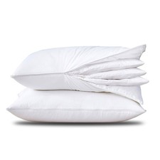 Adjustable Layer Goose Feather Pillow,Assemblable Bed Pillow,100 Soft Cotton...
