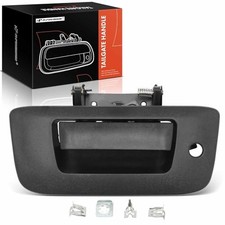 - Tailgate Handle Latch w/Bezel Cover - Compatible with 2007-2014 Chevy
