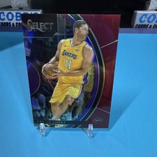 2017-18 Panini Select - Concourse Brook Lopez #77 Maroon Prizm 038/199 Lakers