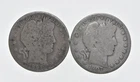 1892-1915 Lot 2 1897 1907-O Barber 90% Half Dollars - Coin Collection *110