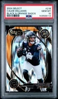 2024 Panini Select Caleb Williams Black & Orange Shock Prizm Rookie #216 PSA 10