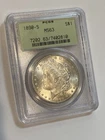 1890-S Morgan Silver Dollar PCGS MS63 OGH