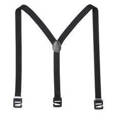 Tucnoeu Hidden Suspenders for Men Under Clothing Airport Large, Black