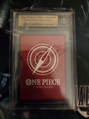 One Piece Beckett Graded BGS 9.5 Monkey D. Luffy Leader Promo 2025