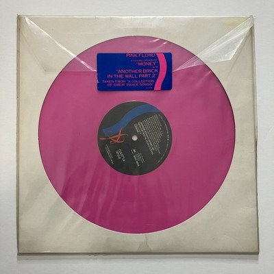 Pink Floyd ''Money'' / ''Another Brick In The Wall Part 2'' Pink Vinyl Record AS 133