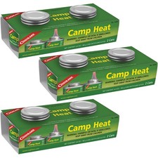 Coghlan's Camp Heat Emergency Cooking Fuel Can (6 Pack), Recloseable 4-6 hr Burn