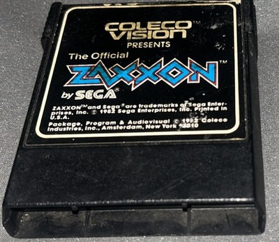 The Official Zaxxon ~ Coleco Vision￼ ~ UNTESTED ~ #J163