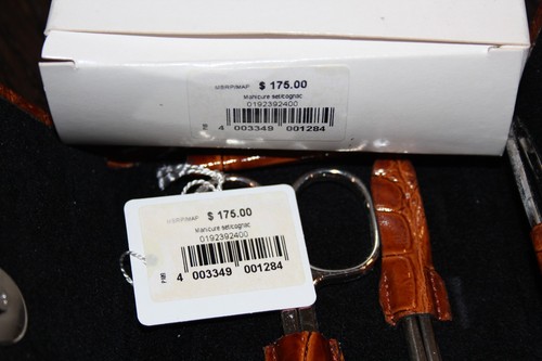 Pfeilring Manicure SET Cognac \ DIAMOND BUCKLE CASE 0192392400 MADE IN GERMANY - Picture 2 of 6