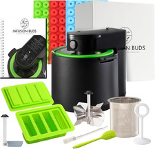Máquina infusora mágica 3 en 1, descarboxilador de hierbas y gominola. Máquina de mantequilla