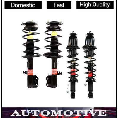 Monroe OEM Front & Rear Struts For 2003-2008 Toyota Matrix 2WD Lifetime Warranty