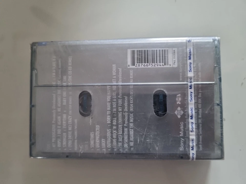 Britney Spears - Greatest Hits: My Prerogative INDIA MADE SEALED CASSETTE - Image 3 of 3