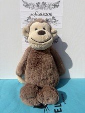 Jellycat Bashful Monkey Medium New Retired Au...