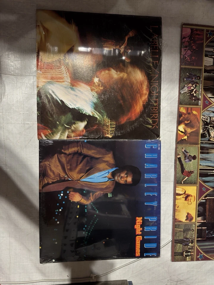 VINYL VINTAGE RECORDS SADE CHARLIE PRIDE FRANKIE BUDDY MILES LABELLE 10albums - Image 4 of 4