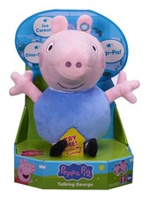 Peppa Pig Talking George, Plush Toy With Speech & Sound Effects, Pre-School Toy