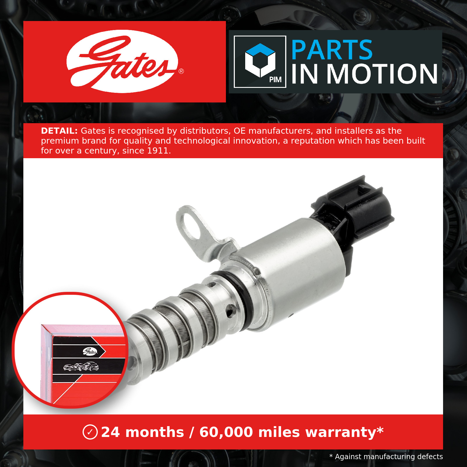 4x ✅Fits GATES VVS163 CAMSHAFT ADJUSTER ⭐UK Seller⭐ - Image 11