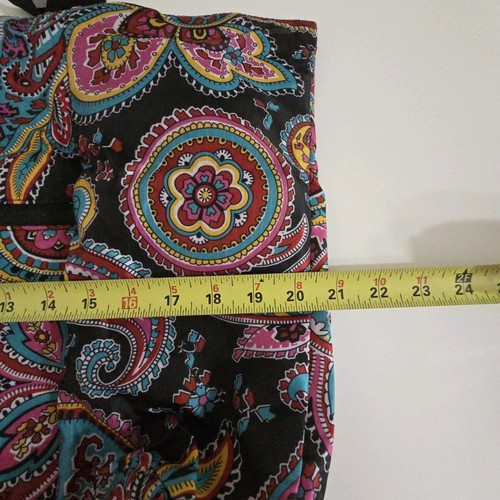 Vera Bradley große Reisetasche Nylon mehrfarbig Reißverschluss Paisley - Bild 19 von 24