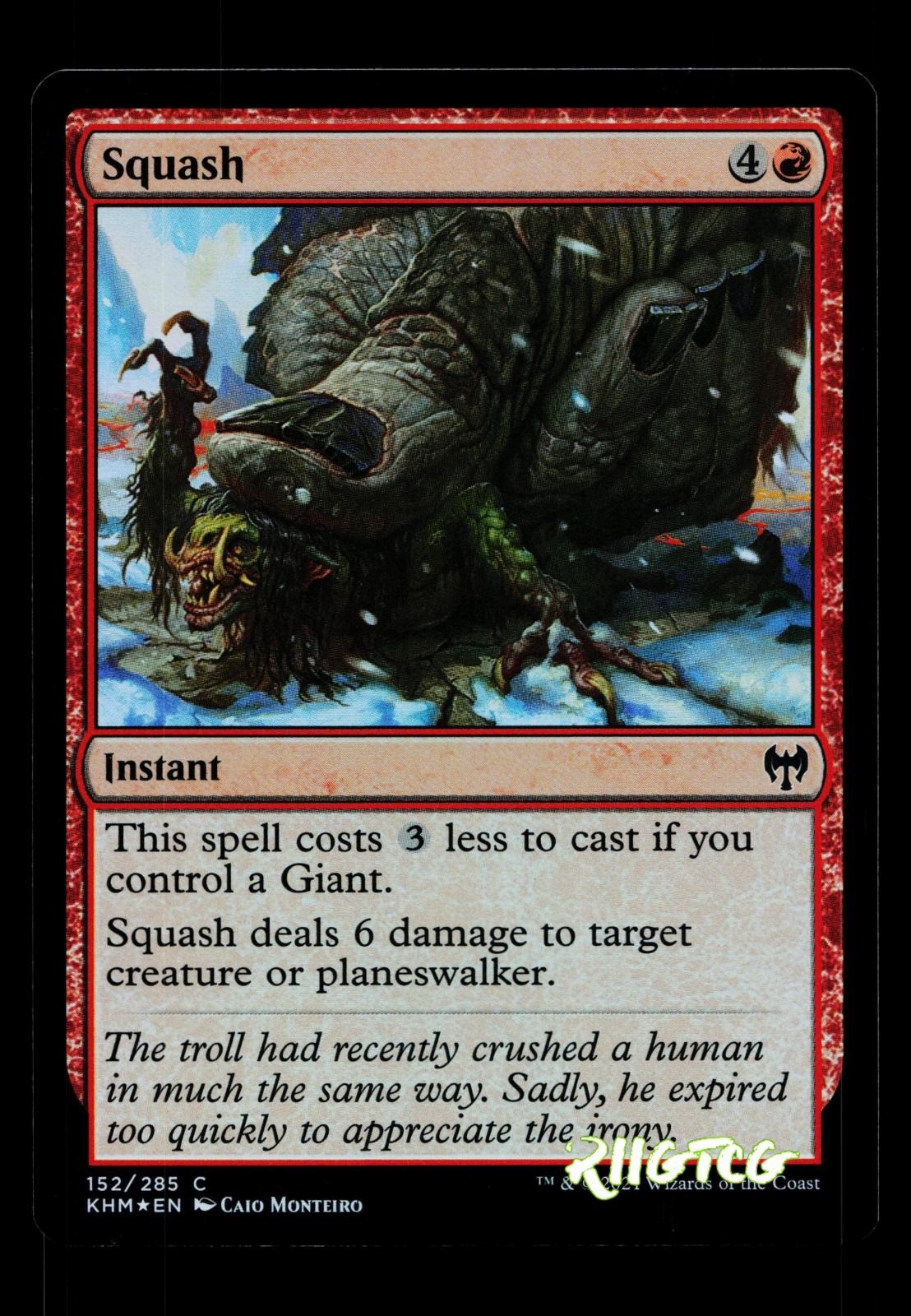 Squash 152 Kaldheim Foil LP Magic: The Gathering