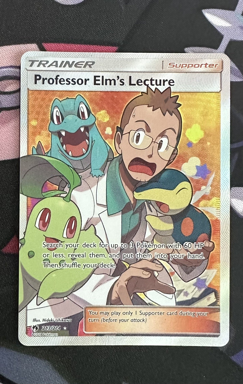 Professor Elm's Lecture 213/214 Pokémon TCG (Mint/NM)