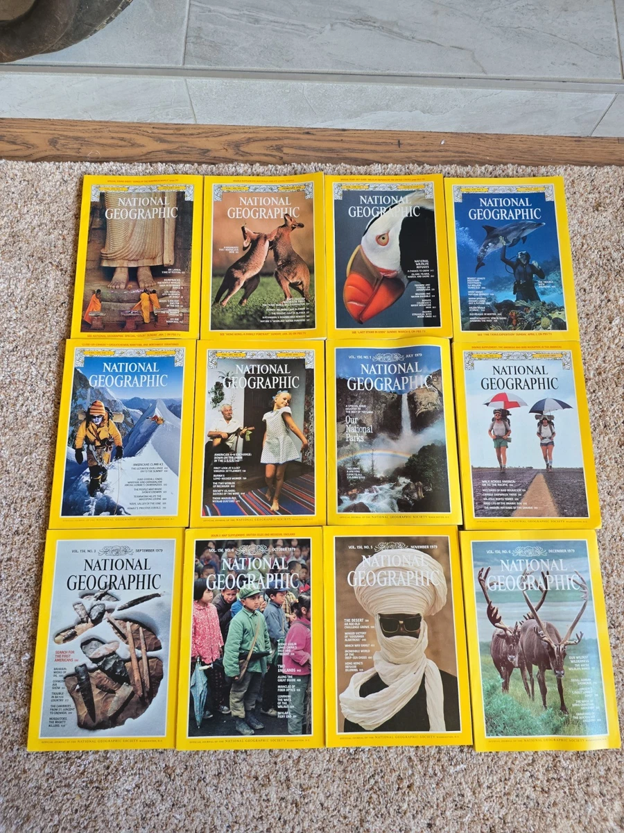 National Geographic History Magazines 1940-1979 for sale | eBay