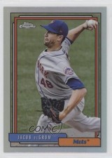 2021 Topps Update 1992 Topps Redux Chrome Jacob deGrom #TC92-32 0vl3