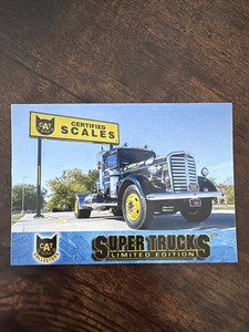 super trucks limited edition cards value CAT Scale Collector Cards & Merchandise